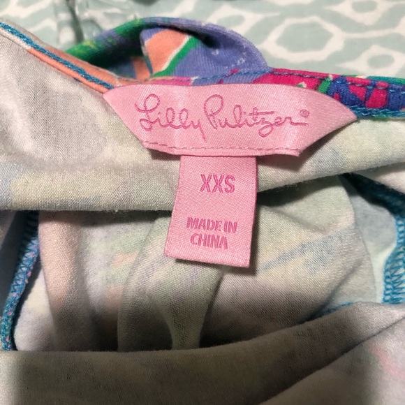 Lilly Pulitzer Ophelia dress in Purrfect print size XXS - Picture 6 of 6